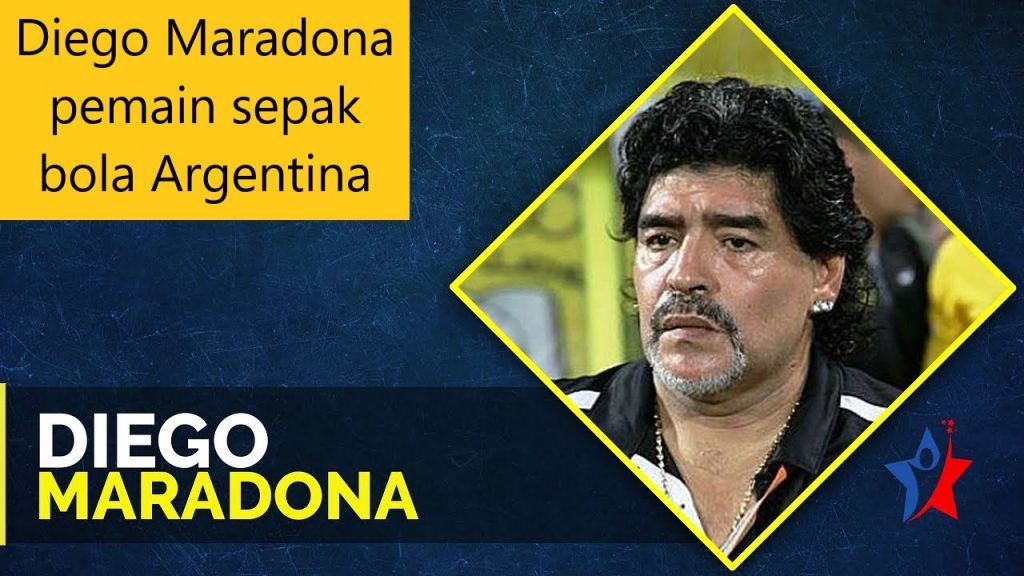 Diego Maradona pemain sepak bola Argentina